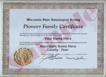 Sample Certificate